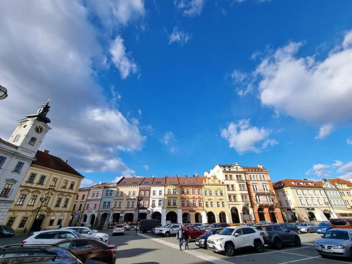 Velke Studio Na Velkem Namesti S Vybavenou Kuchyni Градец-Кралове Экстерьер фото